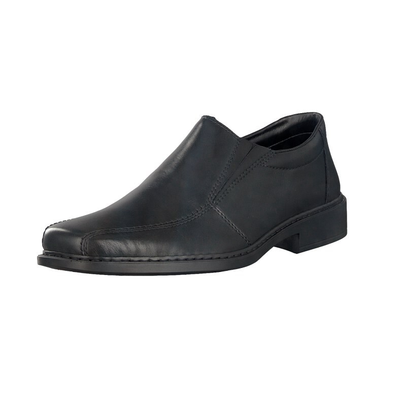 Slip On Panske - Rieker B0872-02 Čierne Topánky